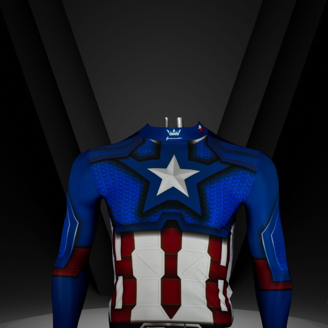 B - PRIMERA CAPA DISEÑO CAPITAN AMERICA