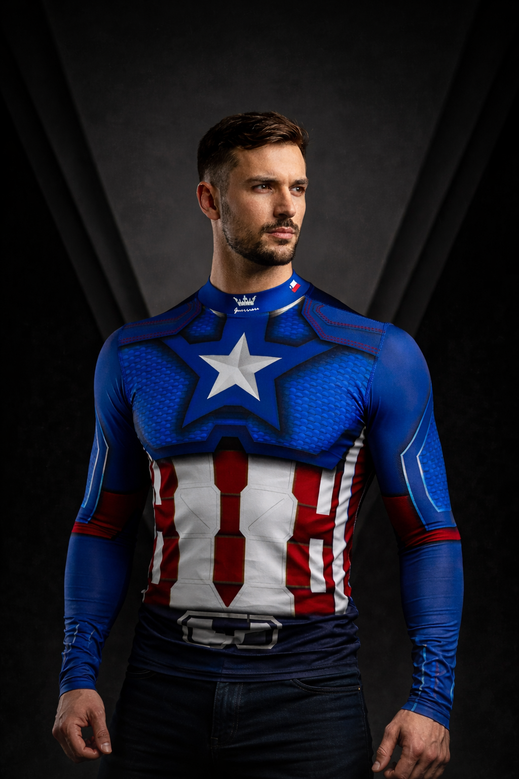 B - PRIMERA CAPA DISEÑO CAPITAN AMERICA