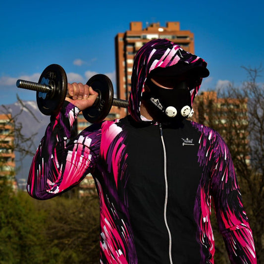 CORTAVIENTO DEPORTIVO NEGRO DISEÑO