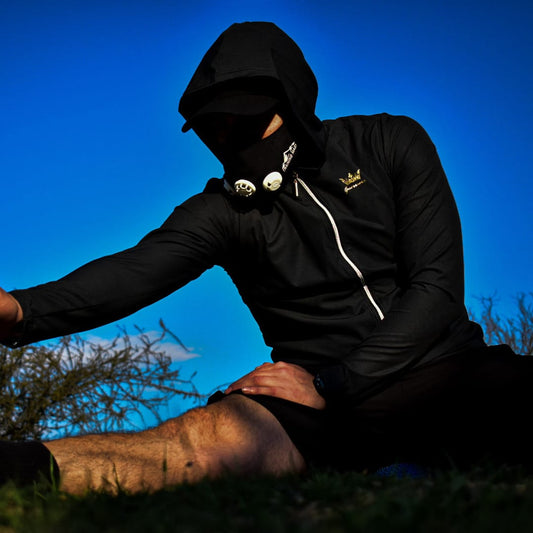 CORTAVIENTO DEPORTIVO NEGRO